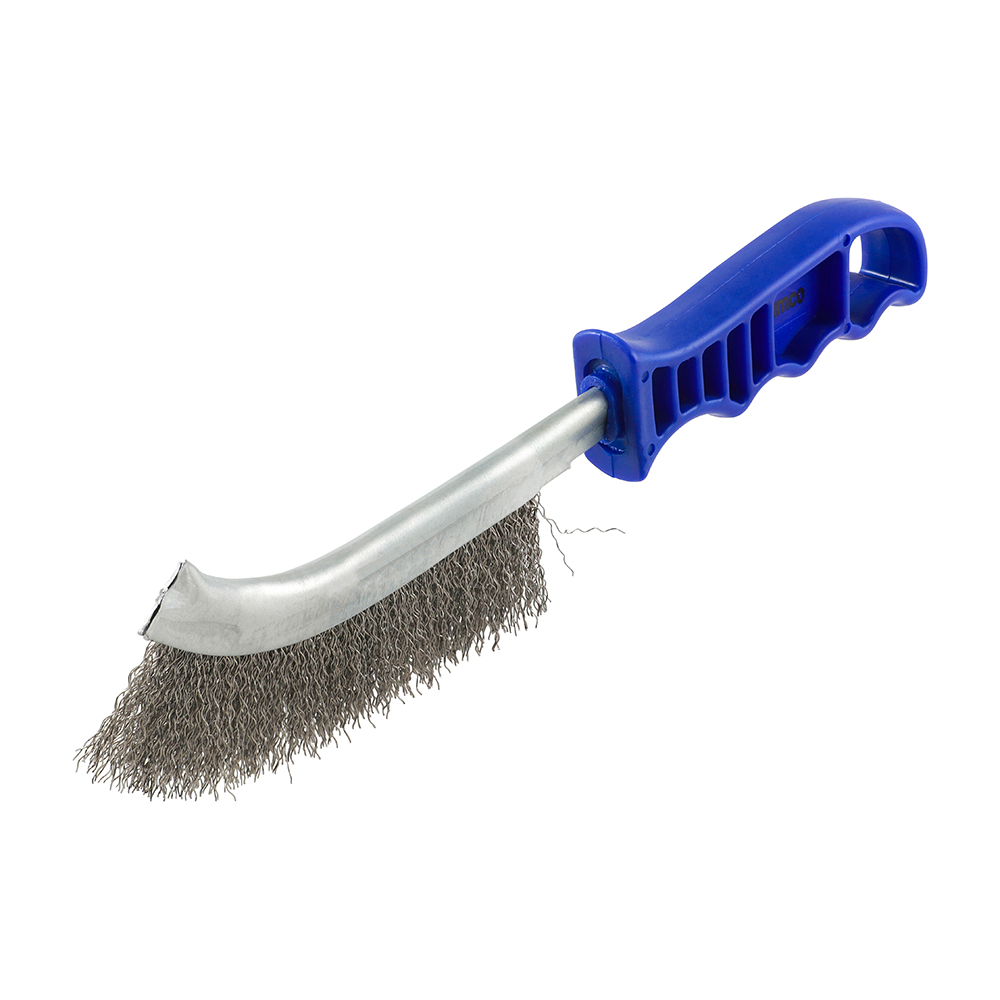 TIMCO Wire Hand Brush - Stainless Steel (255mm)
